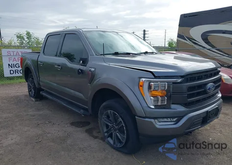 2023 Ford F150 Supercrew из США, поврежденный, VIN 1FTFW1E8XPFB55000